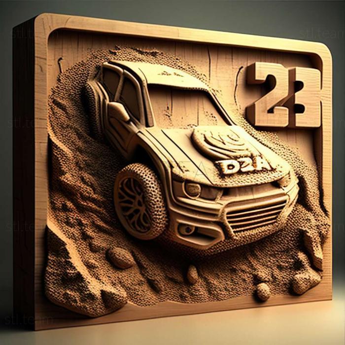 3D модель Гра Colin McRae Dirt 2 (STL)